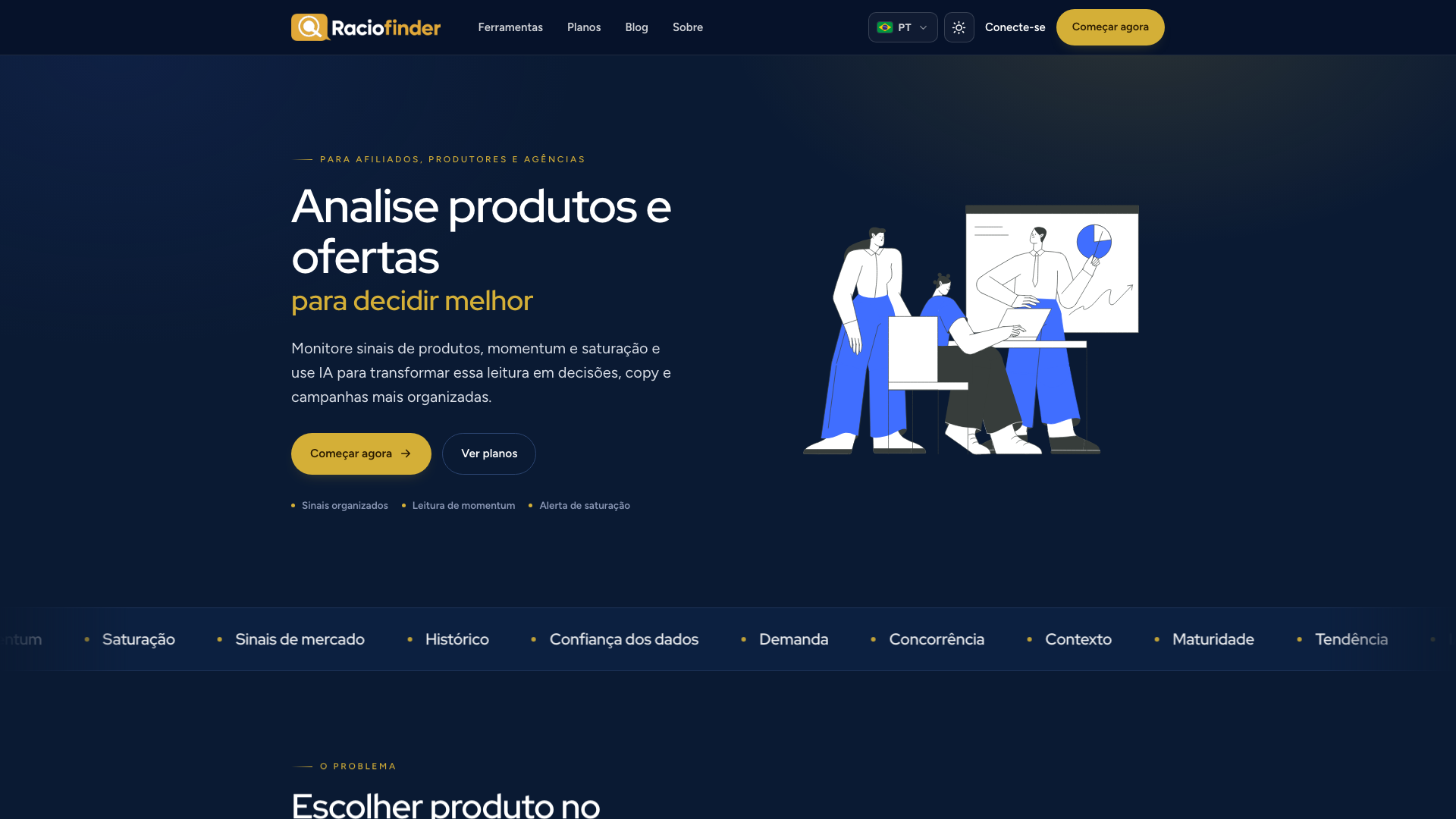 Raciofinder — screenshot